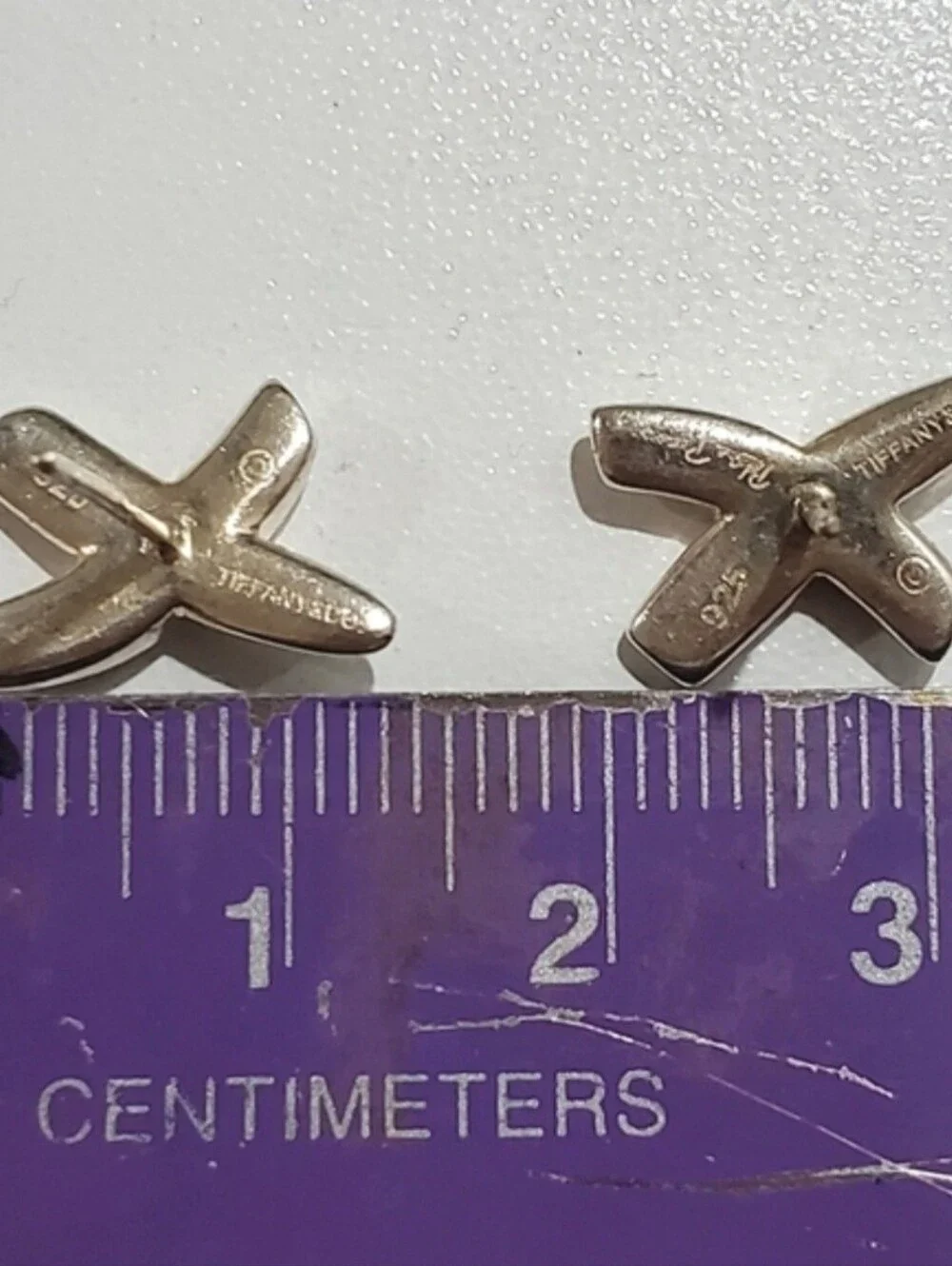 Tiffany & Co. Paloma Picasso X Silver Earrings